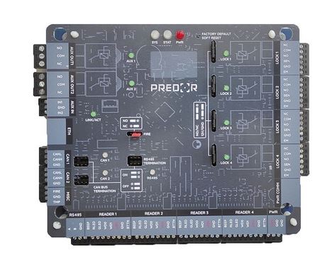 Predor Phantom kontroller panel, 4 ajt konfigurlhat Predor szoftverhez